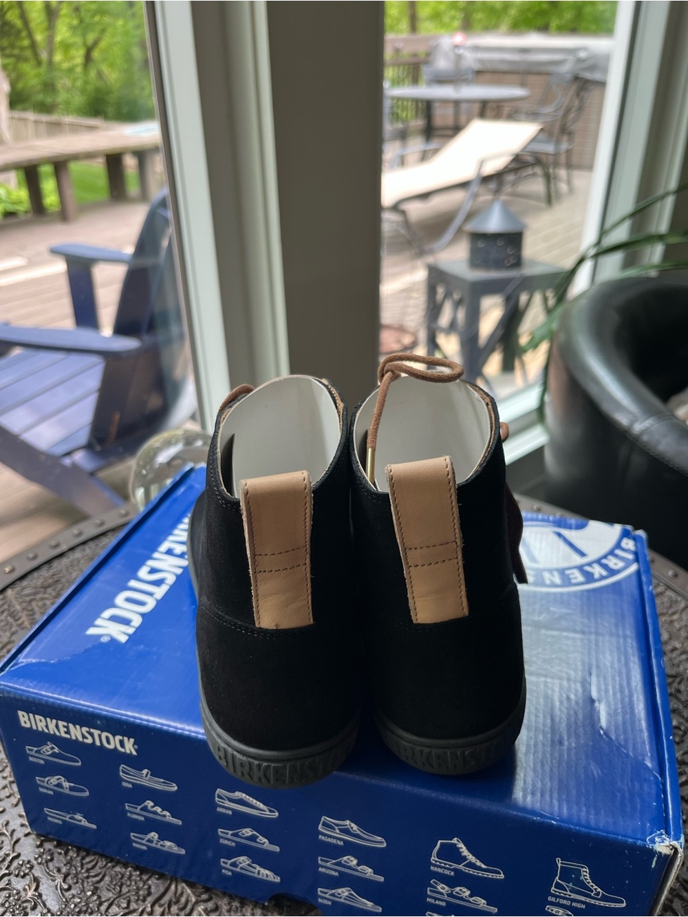 BIRKENSTOCK BARTLETT SUEDE ANKLE BOOTS IN BLACK 38 EU 7 US - Picture 7 of 8